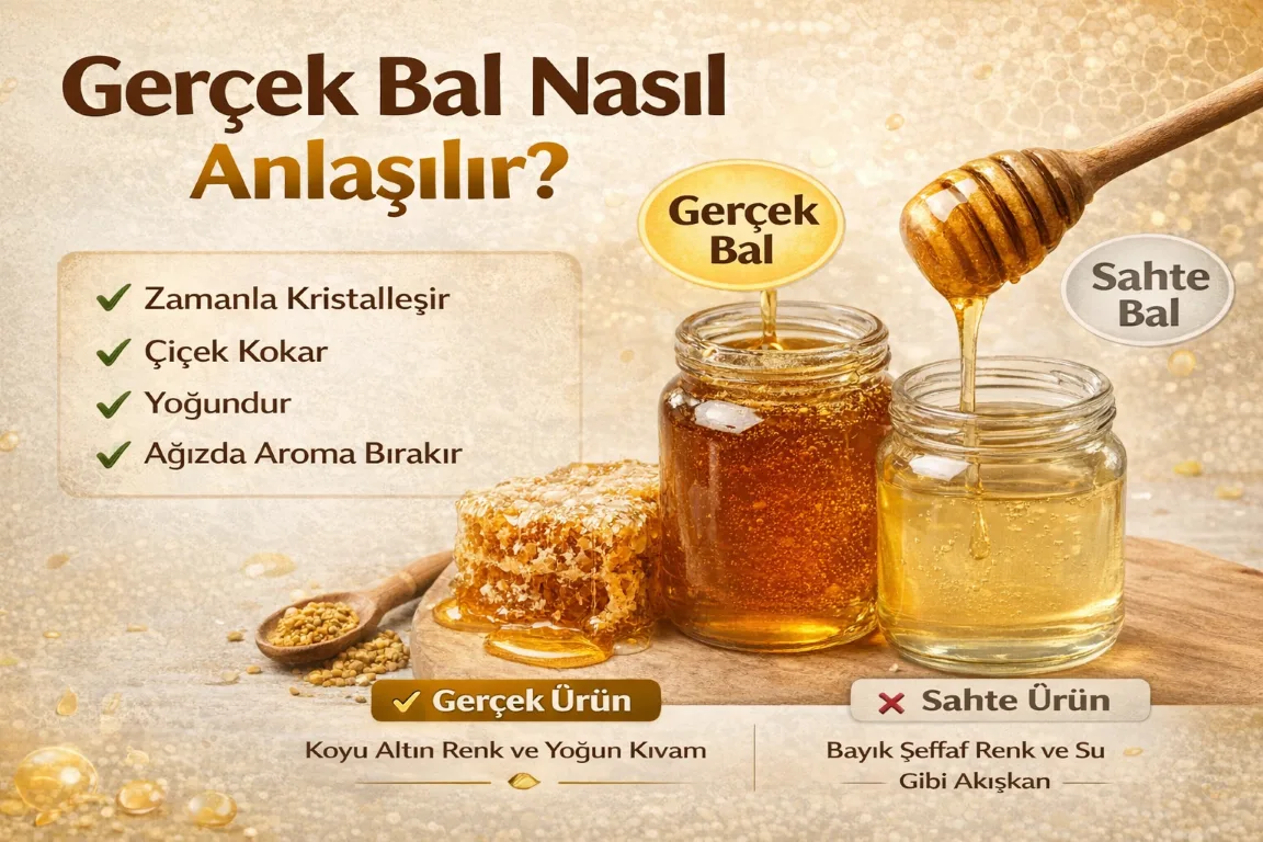 Gerçek Bal Nasıl Anlaşılır?