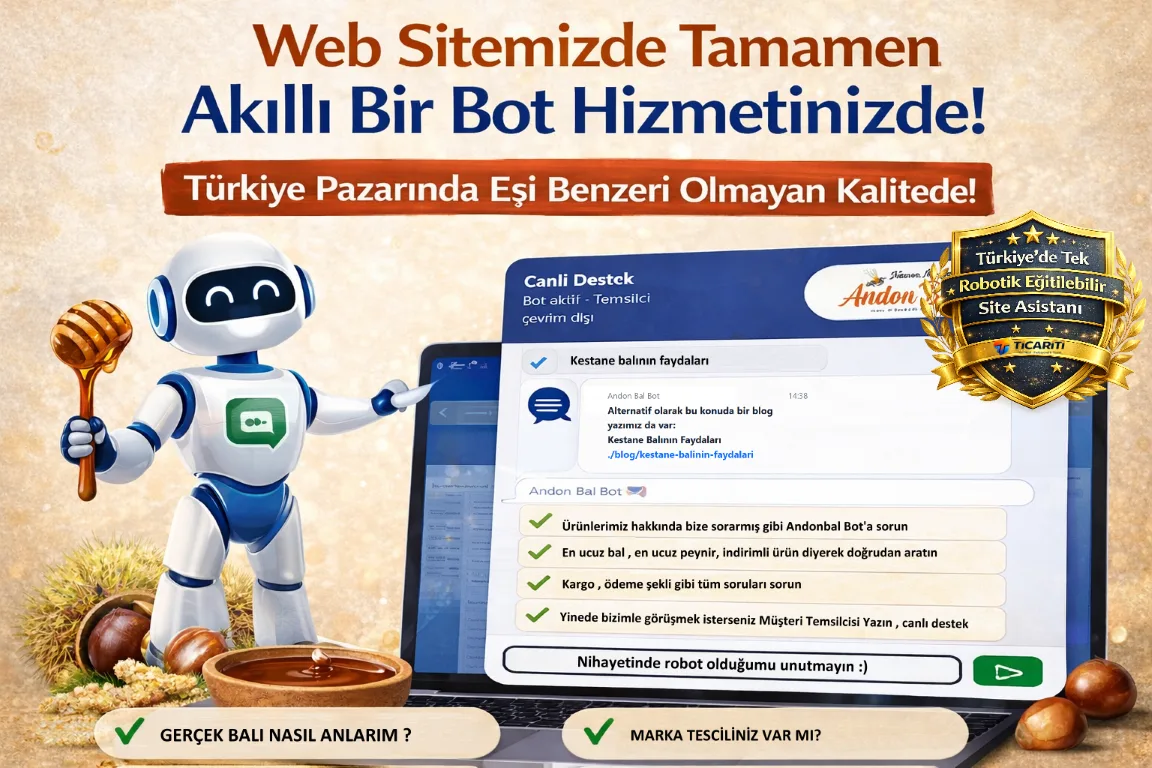 Akıllı Robitik Eğitilebilir Bot Rizedenal.com 'da